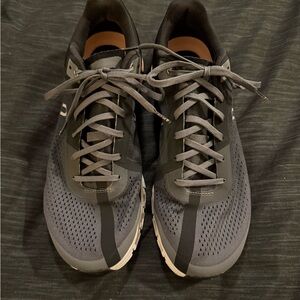 Women’s Gray, Rose and Black Cloudflow Athletic Shoes